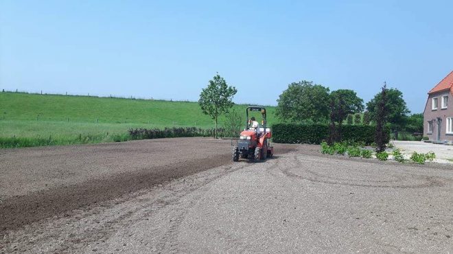 Gras zaaien Ochten