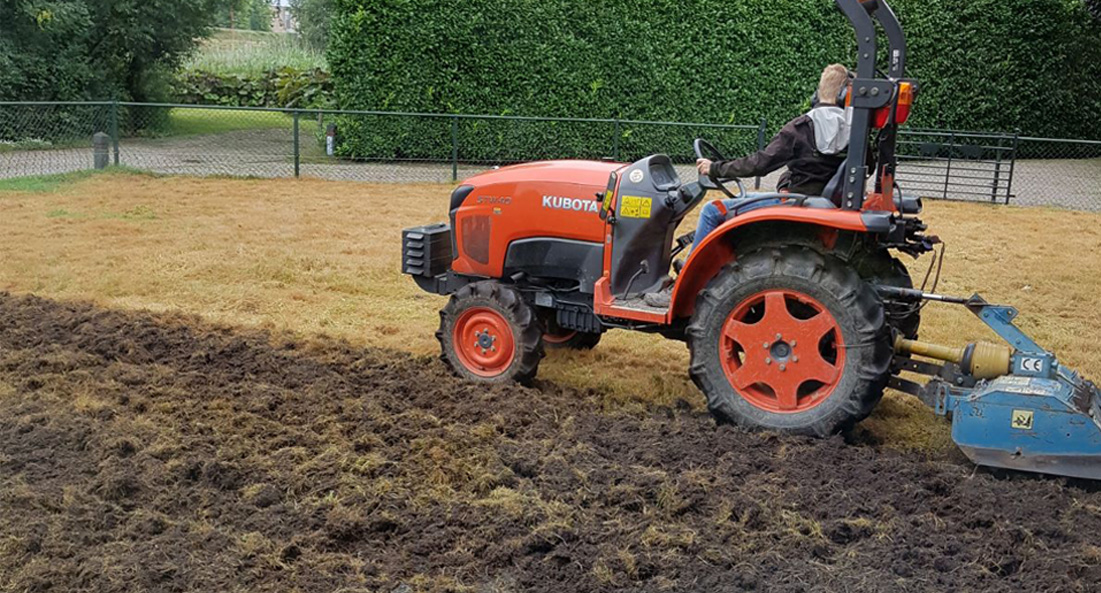 Gazon frezen Veenendaal