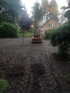 Gras zaaien Wageningen-Hoog