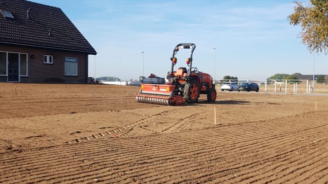 Gras zaaien omgeving Eck en Wiel