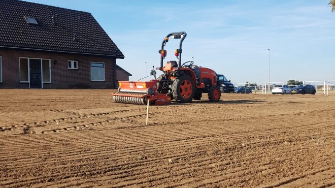 Gras zaaien Lienden