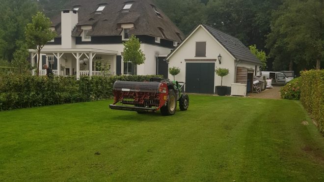 Gras aanleg en gazon onderhoud voor hoveniers