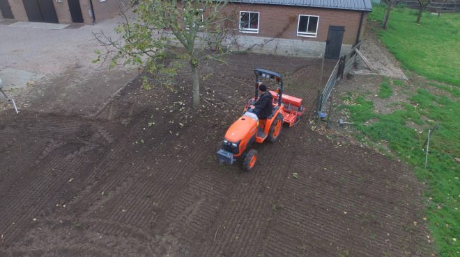 Gras zaaien Lienden