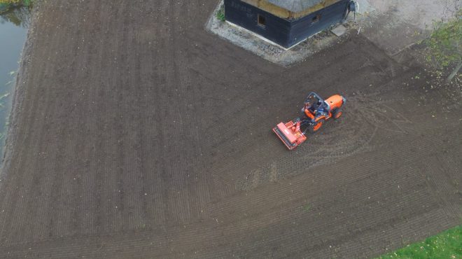 Gras zaaien Lienden