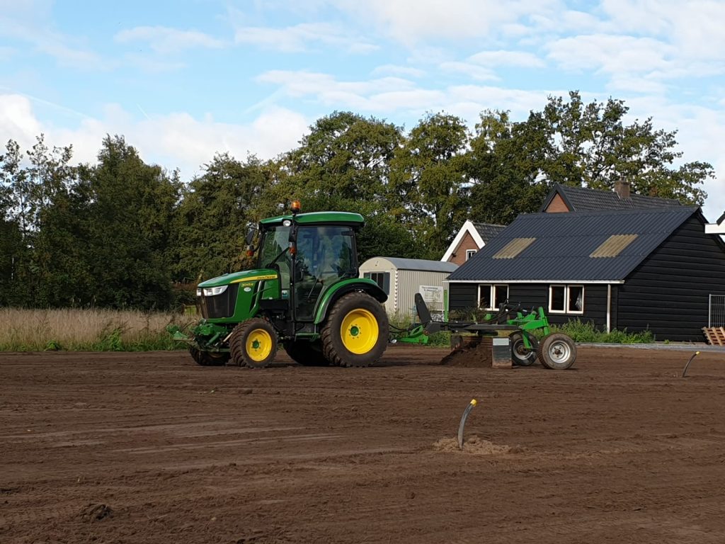 Gras zaaien Ede Lunteren Grastotaal