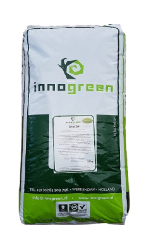 Innogreen GrasZo in een 25 KG verpakking