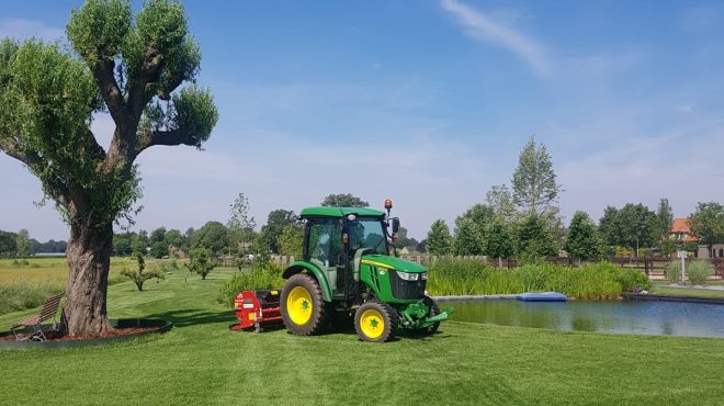 Gras opnieuw inzaaien Vleuterweide