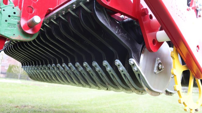 Zaaisysteem doorzaaimachine Grastotaal vredo supercompact